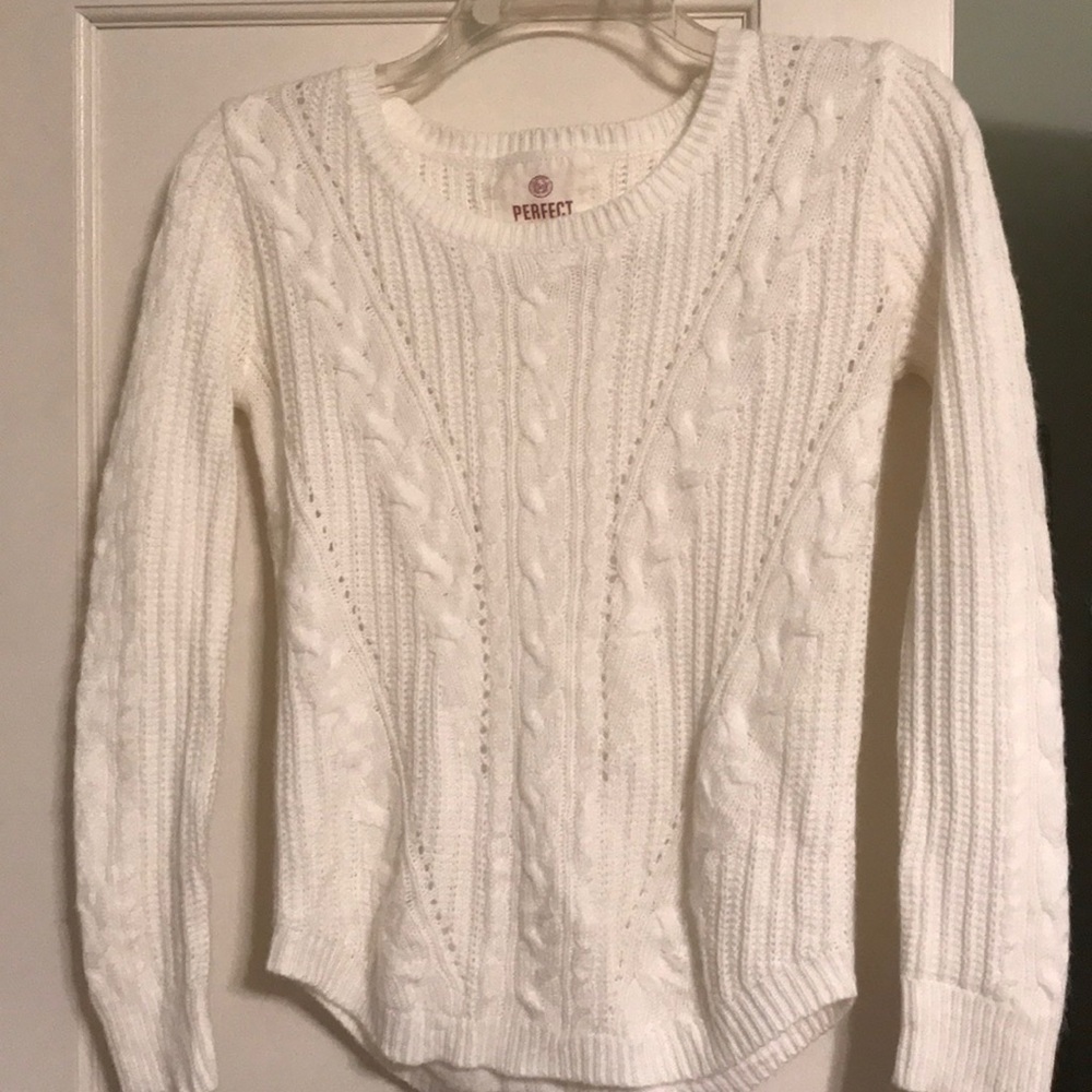 White Girl Sweater